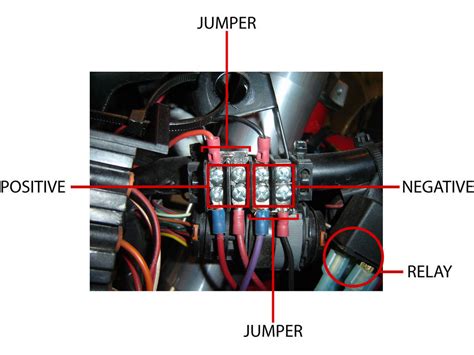 motorcycle distribution block diagram